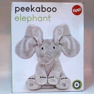 Peekaboo Elephant Interactive Plush Singing Animated Baby Toy NEW